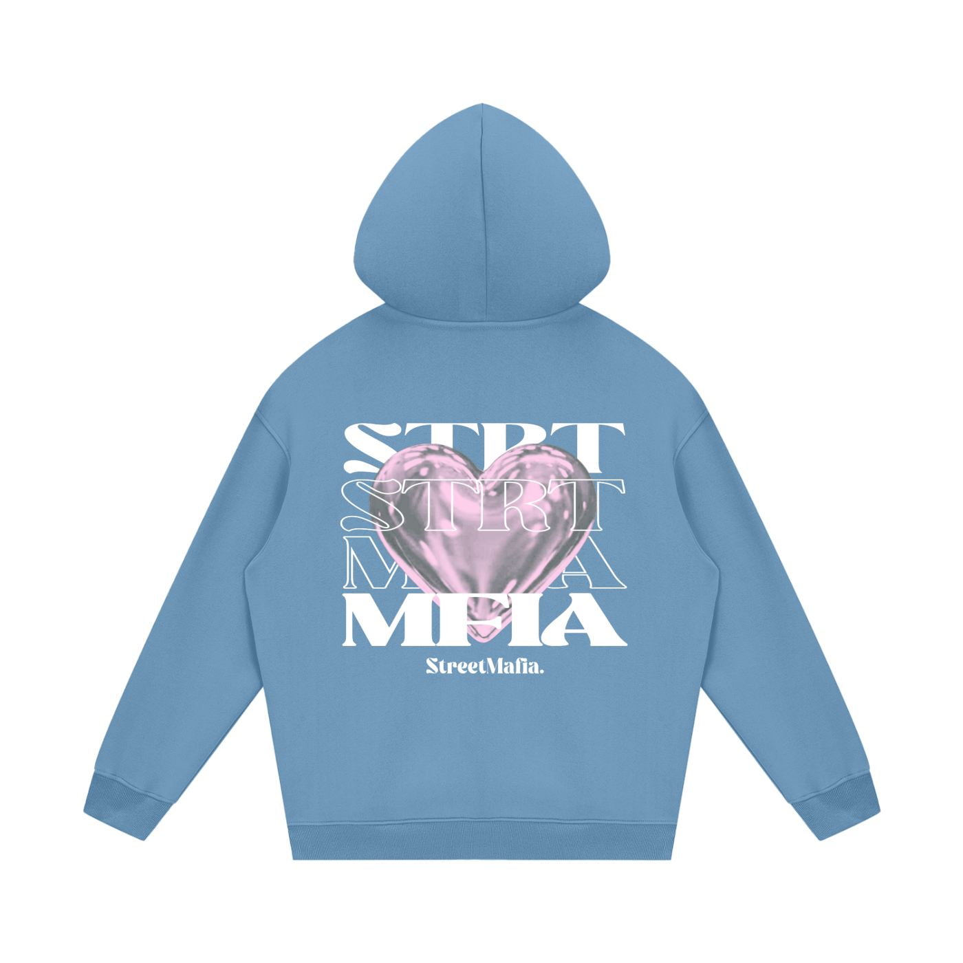 “PINK HEART” StreetMafia Hoodie