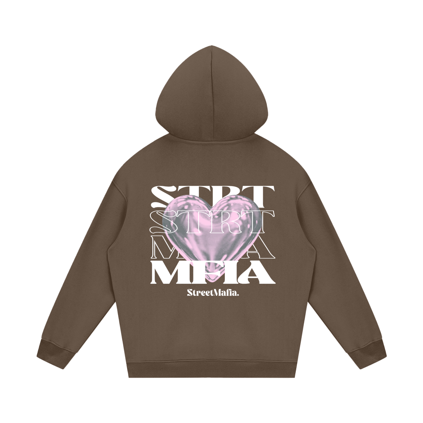 “PINK HEART” StreetMafia Hoodie