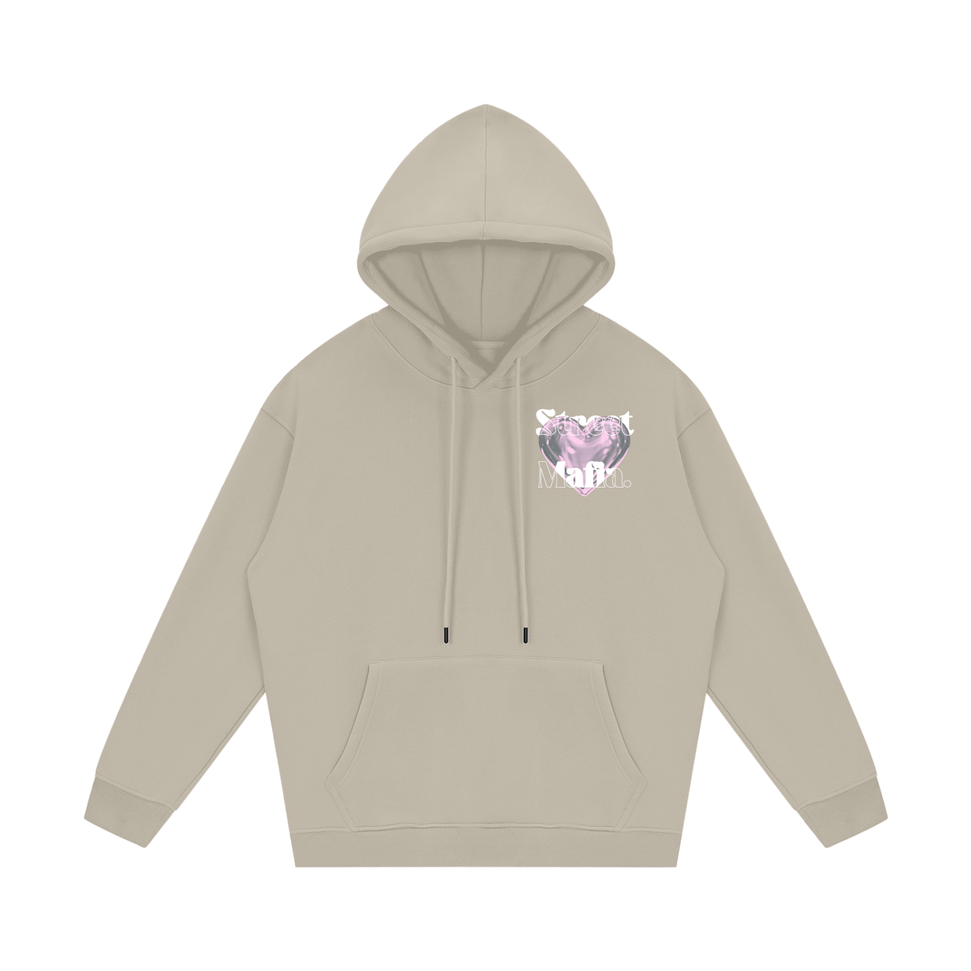 “PINK HEART” StreetMafia Hoodie