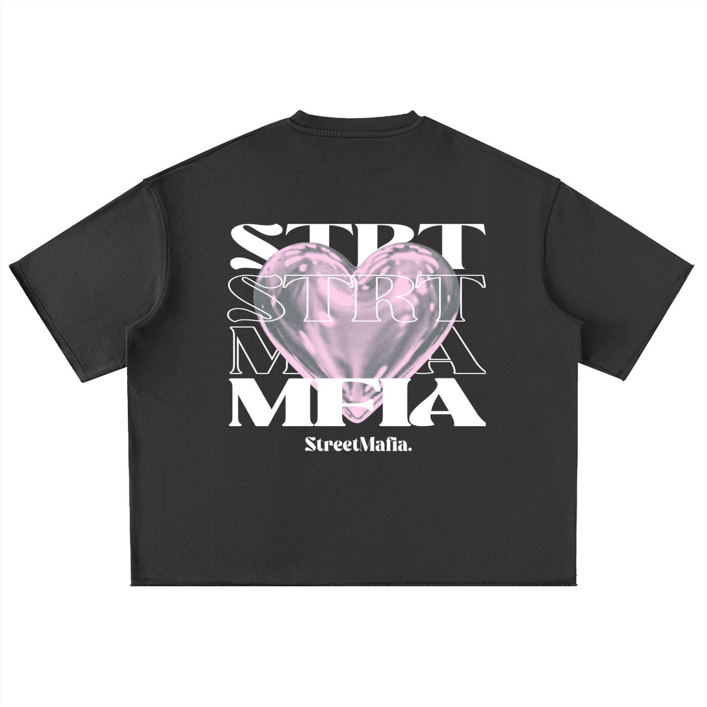 “PINK HEART” StreetMafia (Non Acid Wash)