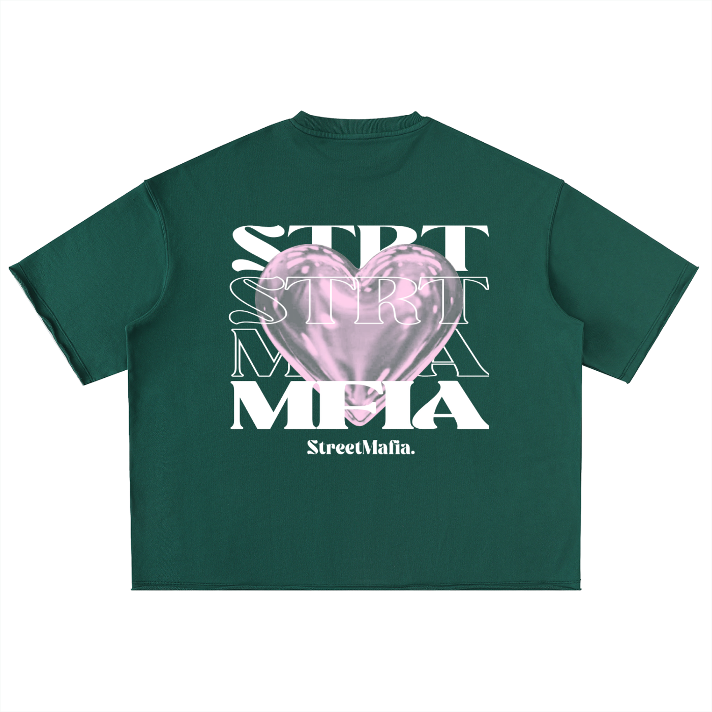 “PINK HEART” StreetMafia (Non Acid Wash)