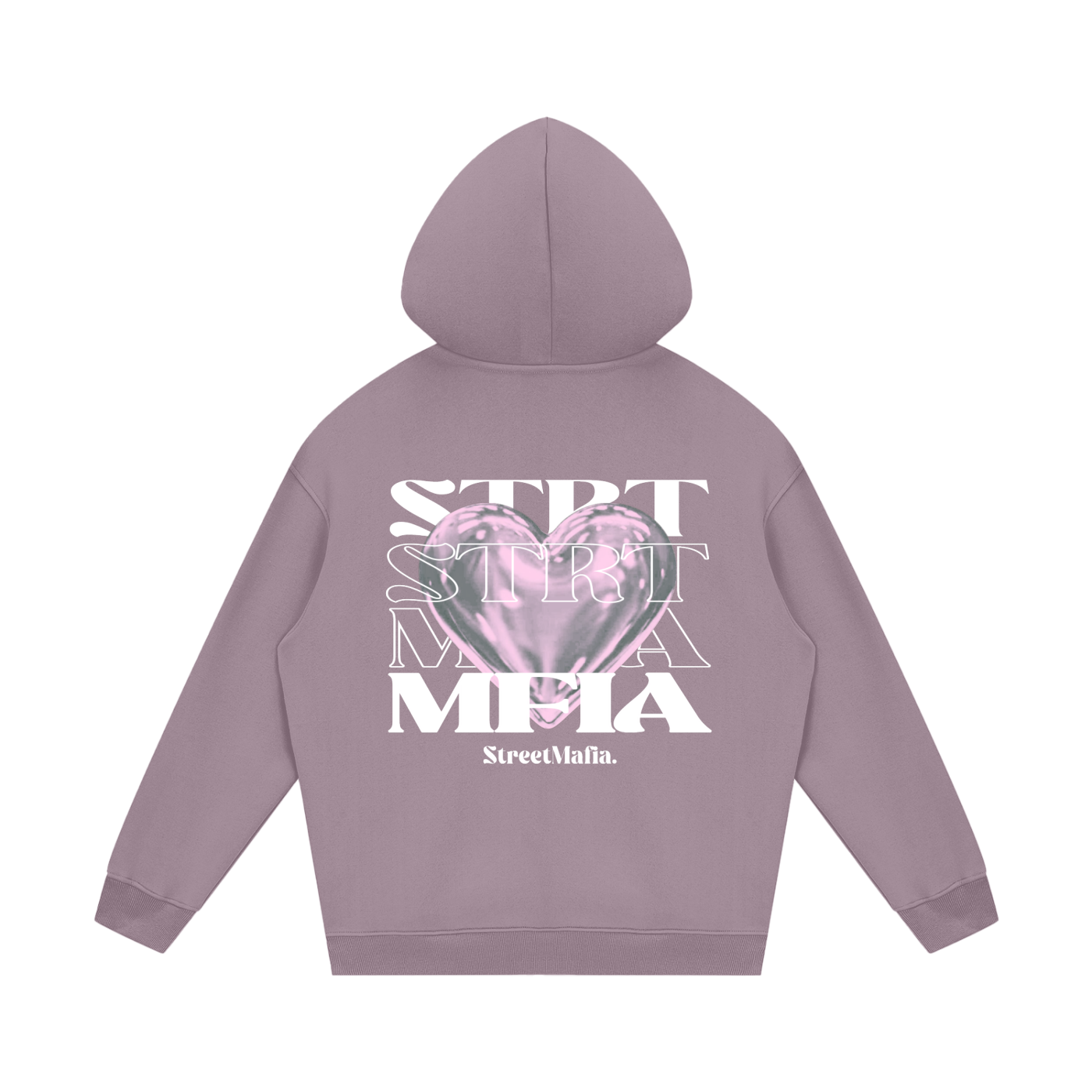 “PINK HEART” StreetMafia Hoodie